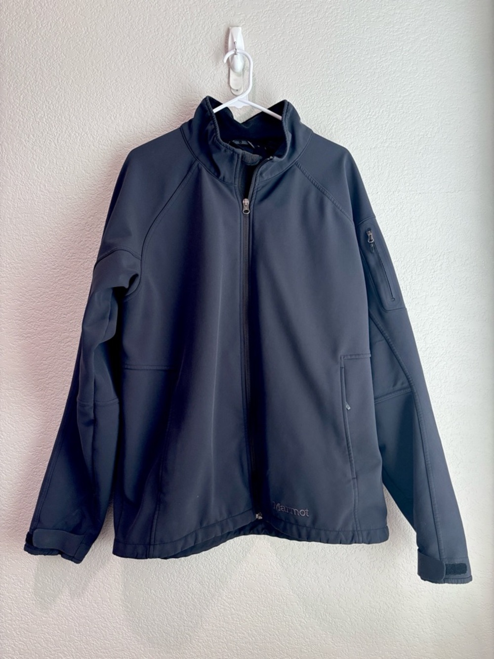 Men’s Marmot Gravity Jacket Softshell Water Resistant Jacket Black Large